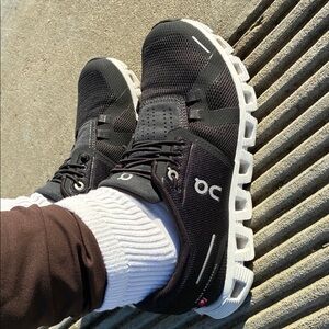 On cloud sneakers